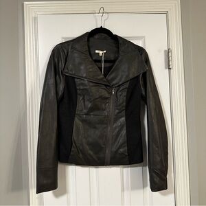 Mystree Faux Leather Jacket